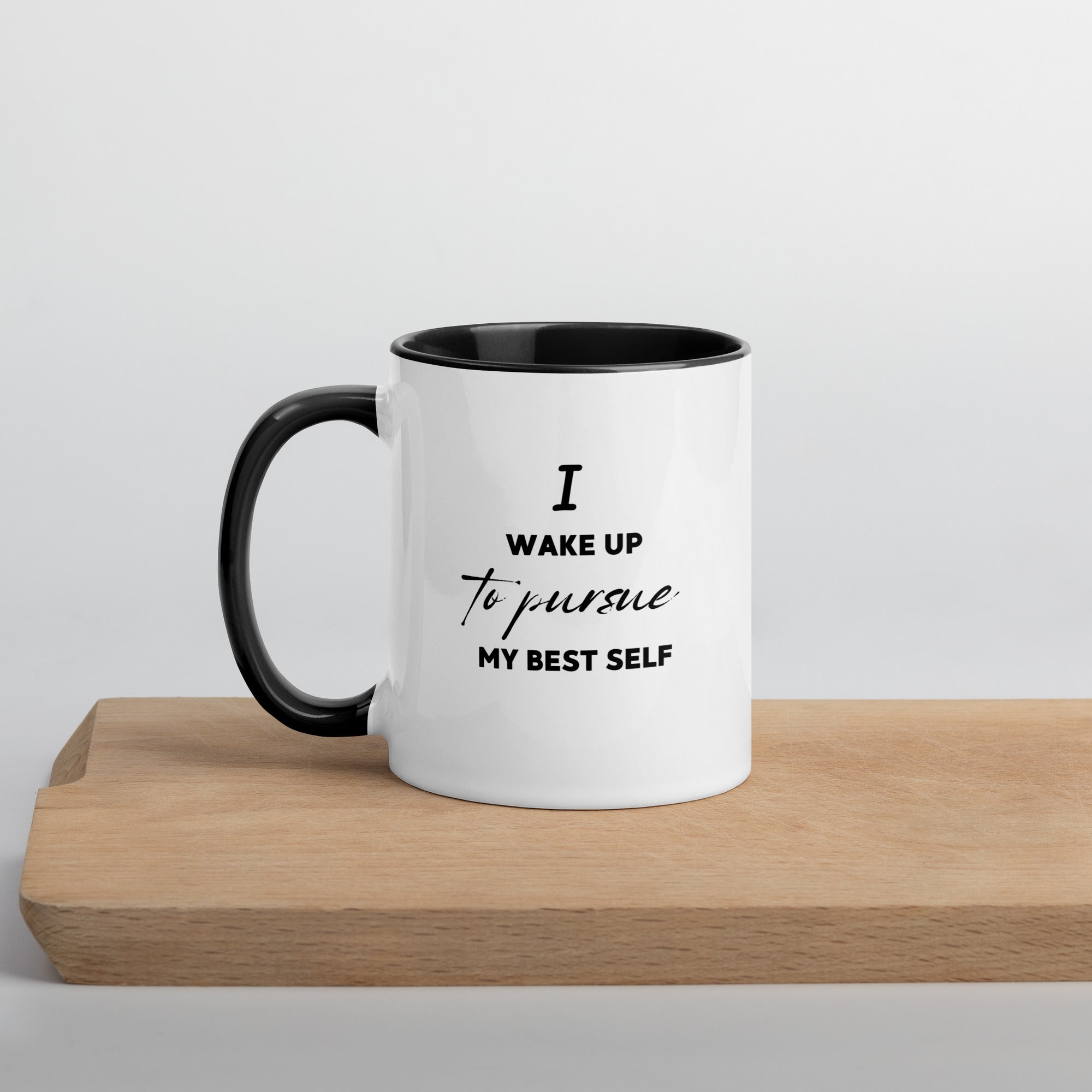 Pursue Your Best Self - Mug with Color Inside